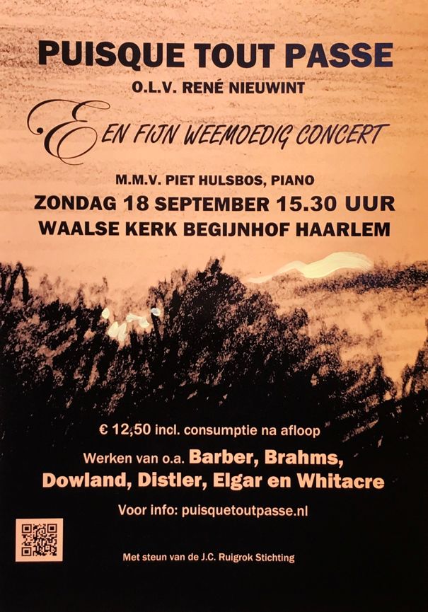 Een fijn weemoedig concert